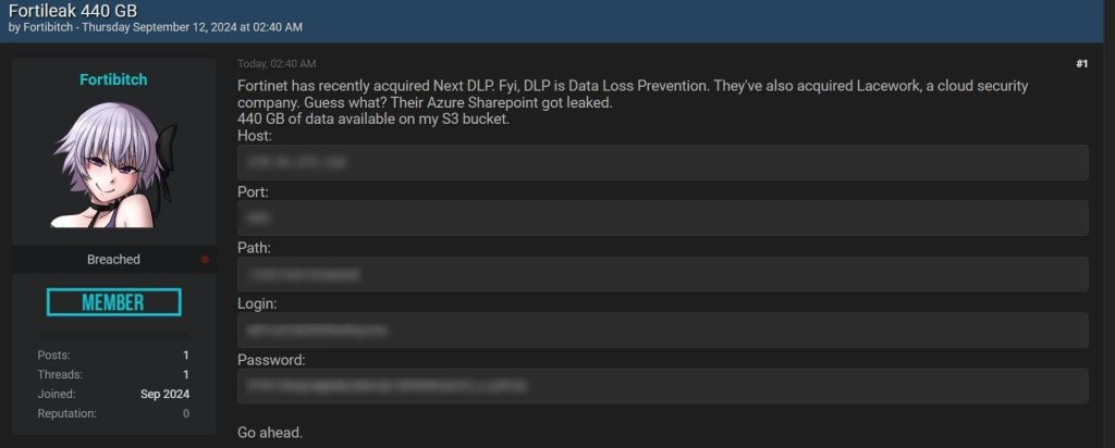 Fortinet data breach: Fortibitch